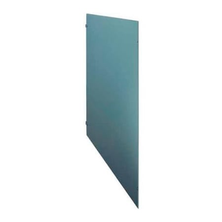 Gec ASI Global Partitions Steel Partition Panel w/o Brackets - 54-1/2inW Gray 40-7135450-25-GR